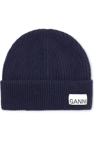 Ganni Ribbed-knit beanie