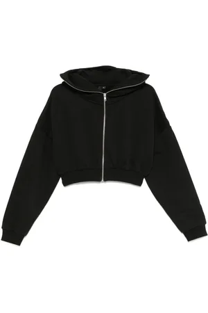Entire Studios Cropped zip-up hoodie