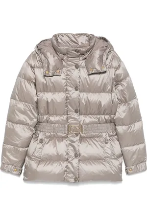 Twin-Set Belted puffer jacket