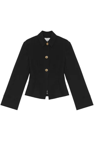 Ganni Twill blazer