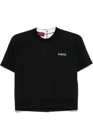 Gucci Logo-intarsia T-shirt