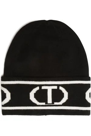 Twin-Set Logo-jacquard beanie