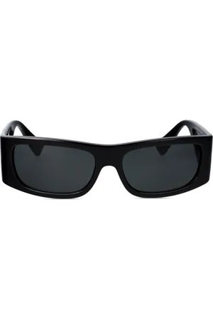 VERSACE Logo-lettering sunglasses