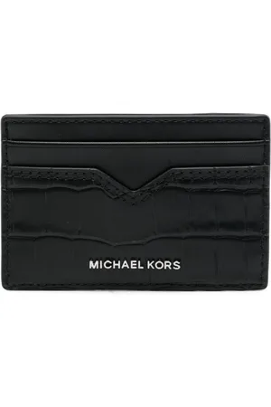 Michael Kors Crocodile-embossed cardholder