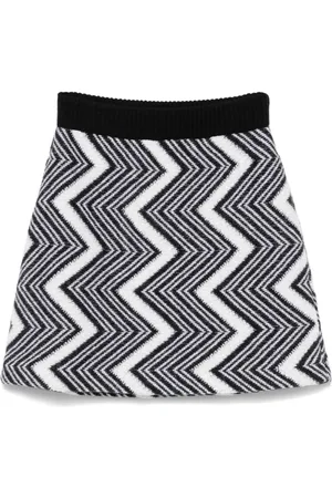 Missoni Zigzag wool mini skirt