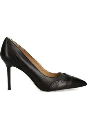 Ralph Lauren 95mm leather pumps