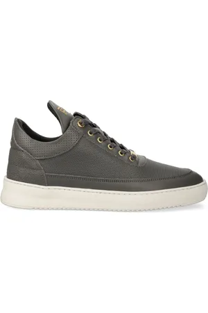 Filling pieces Logo-embroidered sneakers