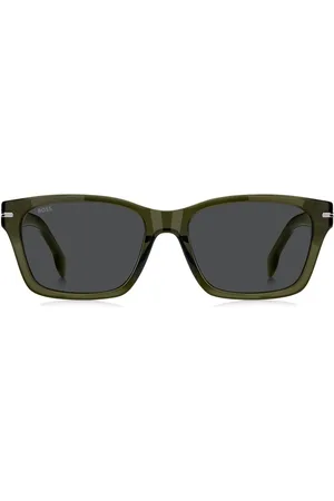 HUGO BOSS Rectangle-frame sunglasses