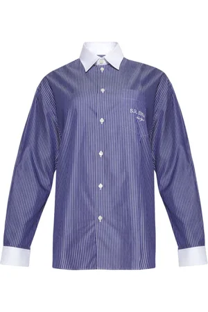 Sporty & Rich Striped shirt