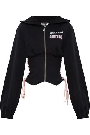 VERSACE Corset-style hoodie