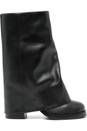 PARIS TEXAS 85mm foldover boots