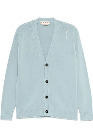 Marni Logo-embroidered cardigan