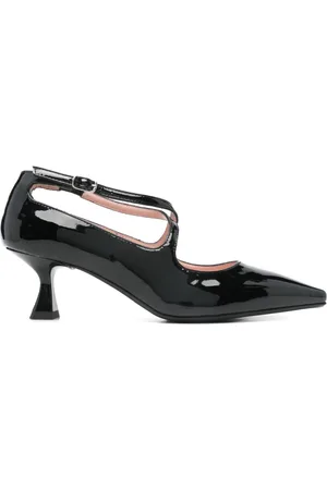 ANNA F. 60mm patent-leather pumps
