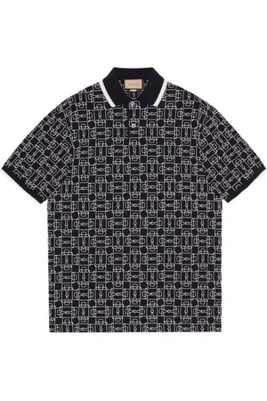 Gucci Horsebit-print polo shirt