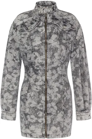 Moschino Floral denim dress