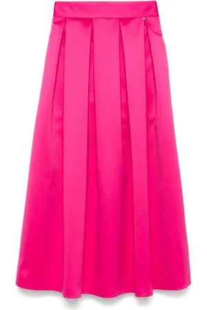 NISSA Pleated midi skirt