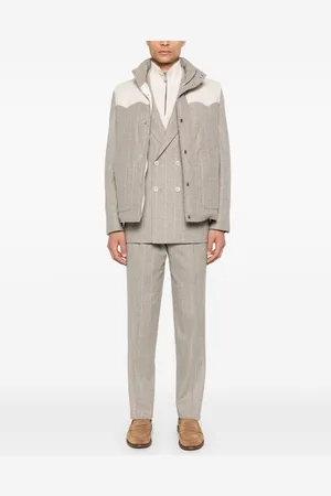Brunello Cucinelli Pinstriped gilet