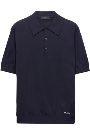 Prada Silk polo shirt