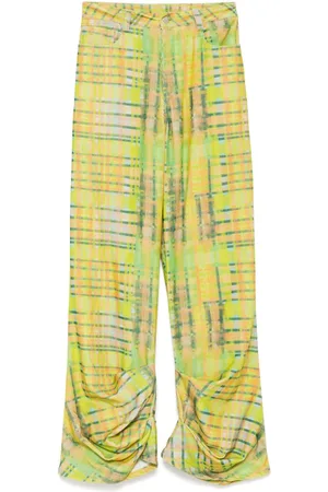 Collina Strada Dante graphic-print trousers