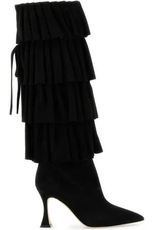 Manolo Blahnik 90mm Miralone boots