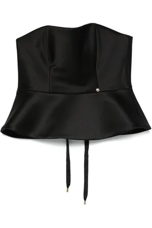 NISSA Taffeta corset top