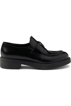 Prada 50mm Chocolate loafers