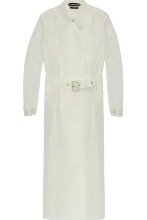 Tom Ford Transparent belted trench coat
