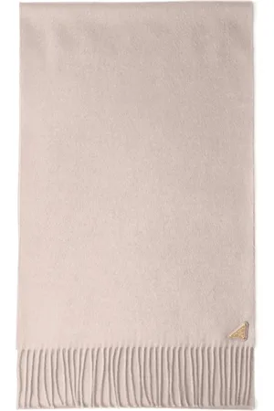 Prada Enamel triangle-logo scarf