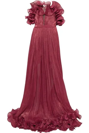 Ana Radu Ruffle-trim gown
