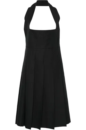 Comme des Garçons Pleated midi dress