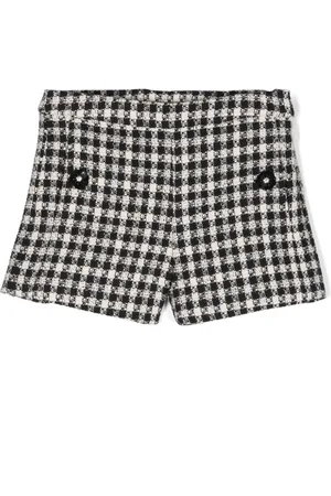 PATACHOU Floral-appliqué shorts