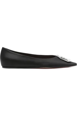 Amina Muaddi Camelia ballet flats