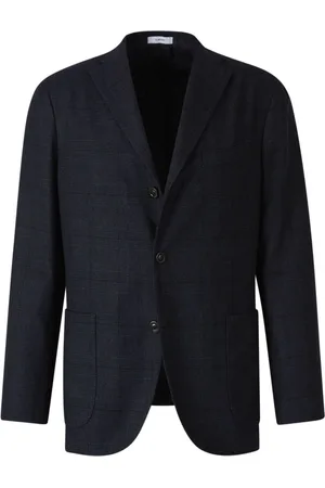 Boglioli Prince of Wales wool blazer