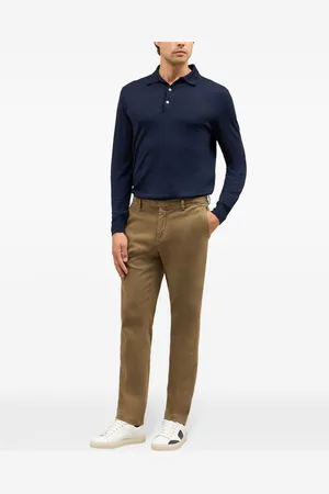 Boglioli Virgin wool polo shirt