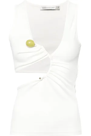 CHRISTOPHER ESBER Arc-stone tank top
