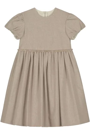 Il gufo Puff sleeves dress