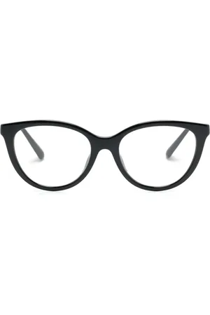 Emporio Armani Interchangeable-lens cat-eye glasses