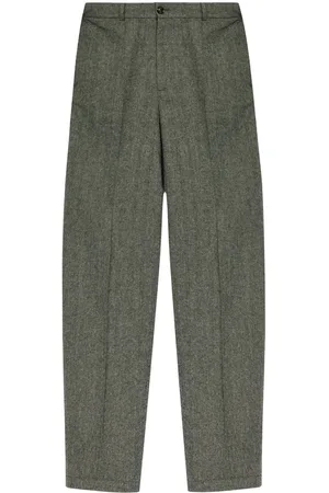 Moncler Herringbone pattern tailored trousers