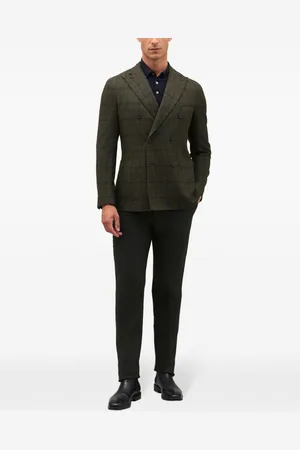 Boglioli Prince of Wales wool blazer