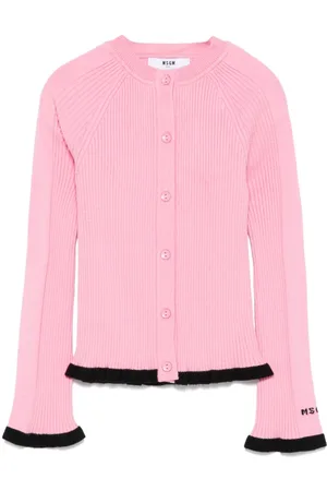 Msgm Ribbed-knit cardigan