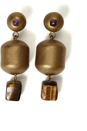 Twin-Set Oxidised-finish earrings
