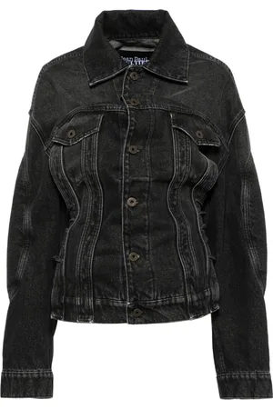 Jean Paul Gaultier Long-sleeved denim jacket