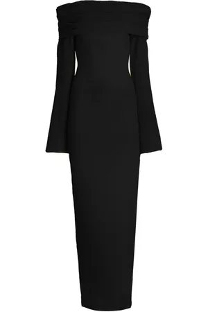 SER.O.YA Galleria rib-knit maxi dress