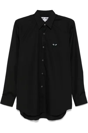 Comme des Garçons Heart-patch shirt