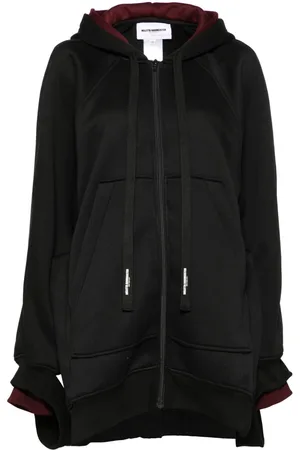 MELITTA BAUMEISTER Longline Zip-Up Hoodie
