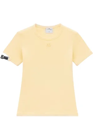 Courrèges Buckle-detail T-shirt