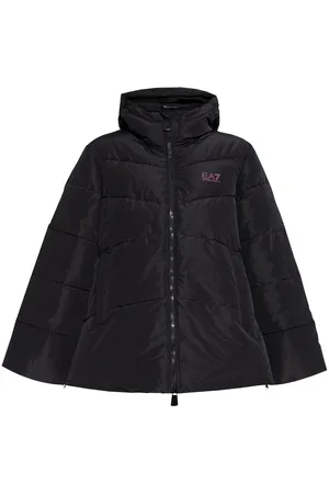 EA7 Hooded padded jacket