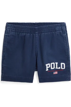 Ralph Lauren Logo-print cotton shorts