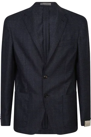 corneliani Checked wool blazer