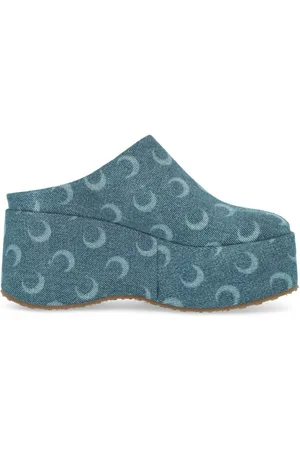 Marine Serre 85mm Moon slippers